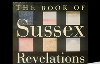 Poster promoting The book of Sussex revelations - 26 page poem!