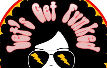 Seventies image featuring woman's face in sunglasses