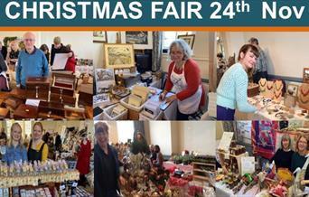 photographs of stalls at Frost Fair