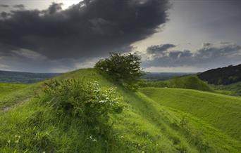 South Downs dramatic landscape