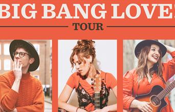 Singer songwriters (LtoR) Ed Blunt, Hollie Rogers, Daisy Chute