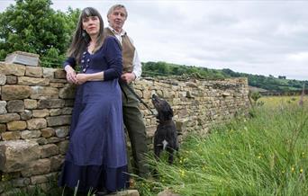 Will & Pippa Noble with their dog