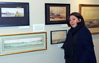 Evening with the Curator — Flat Work with Emma