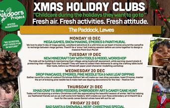 Info on holiday club activities