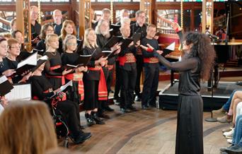 Slavic Voices Choir performing