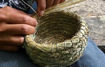 Wild Grass Basket Weaving