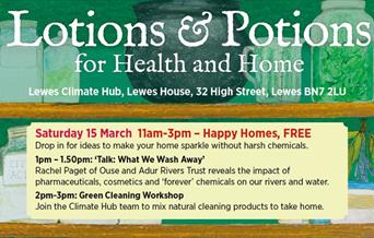 Details of first Lotions & Potions event