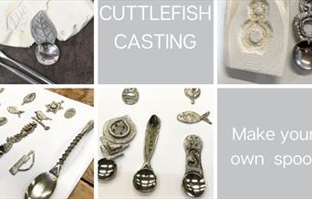 Pewter Cuttlefish Casting Workshop