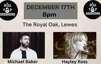 Performing artists Michael Baker, Hayley Ross