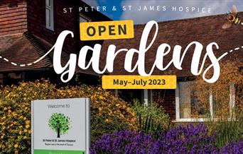 Floral setting for Hospice Open Gardens
