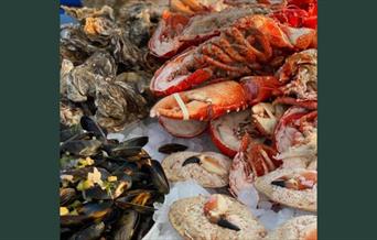 Seafood platter