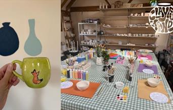 Pottery Workshop in barn setting