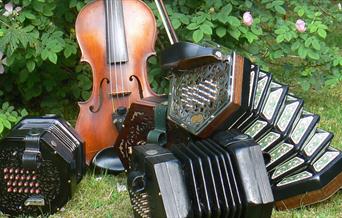 Musical instruments for folk music