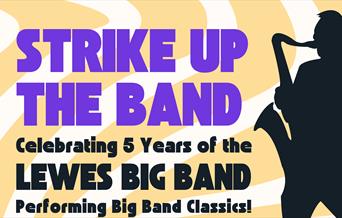 Silhouette of sax player