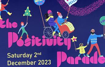 Positivity parade poster
