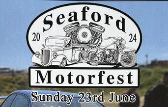 Poster promoting Seaford Motorfest