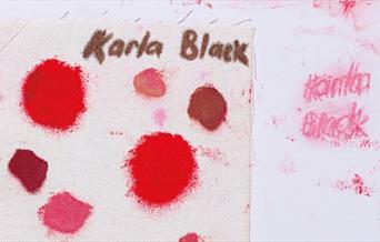 Karla Black artwork