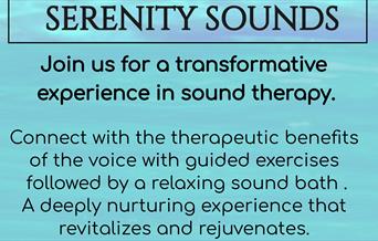 Poster for sound therapy workshop