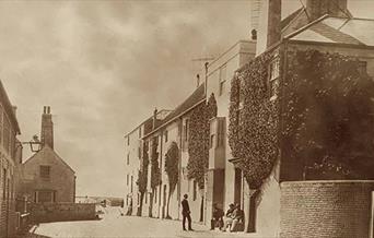 Black & white view of Tide Mills
Courtesy of Newhaven Museum