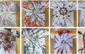 Street Art designs on t-shirts