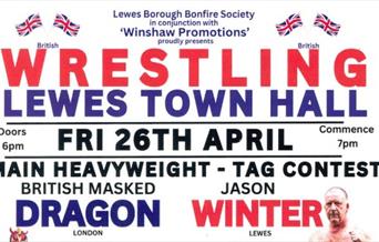 Poster for wrestling