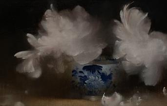 Alike Tissue - oil on linen on board