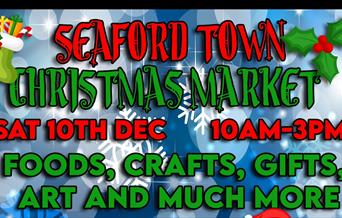 Festive poster for Christmas market