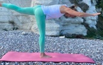 Pilates on the beach
