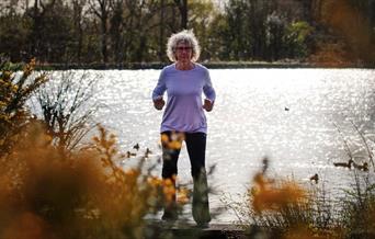Tai Chi instructor outdoors