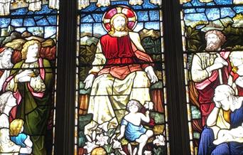 Stained glass window