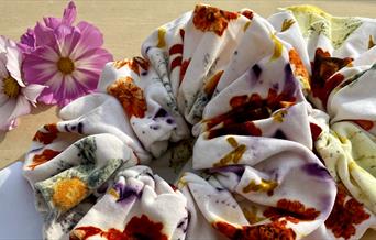 Handmade scrunchie