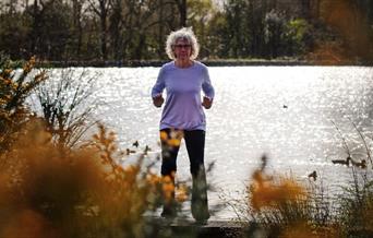 Tai Chi instructor outdoors