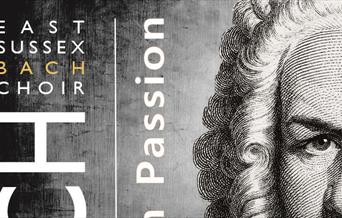 St John Passion poster - illustration of Bach