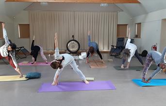 Yoga class