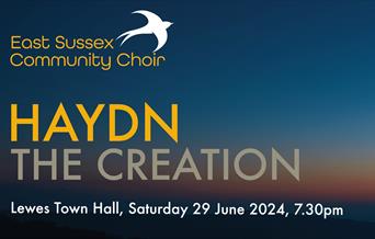 Poster for E Sussex Community choir event