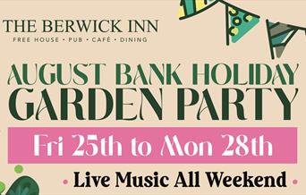 Garden party poster