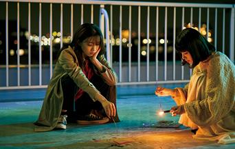 Two actresses from a Japanese film