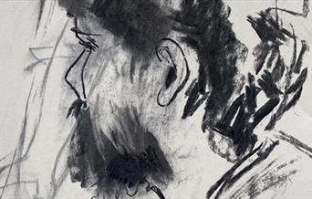 Portrait in charcoal
