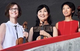 Members of the Oreade String Trio