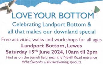 poster for celebrating Landport Bottom