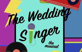 Abstract poster for The Wedding Singer Musical
