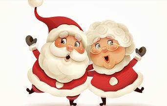 Santa and Mrs Claus