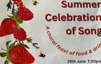 promotion of Paddock Singers' Summer Celebration of Song