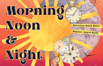 Image of the Sun, the Moon and a variety of clocks