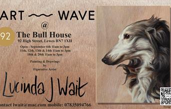 Painting of a dog