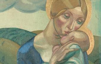 Our Lady of the Hills by David Jones, 1924