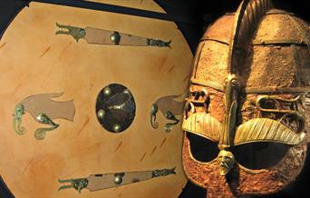 Helmet and shield