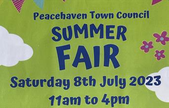 Poster for summer fair.