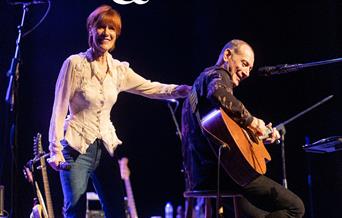 Kiki Dee and Carmelo Luggeri