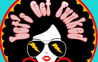 70s figure with shades and afro wig